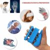 Hand Grip Strengthener, 7 Pack Finger Exerciser Stretcher Trainer, Hand Gripper Strenghtheners Home Gym Accessories Workout Equipment Bands Resistance Relieve Wrist Pain - Image 3