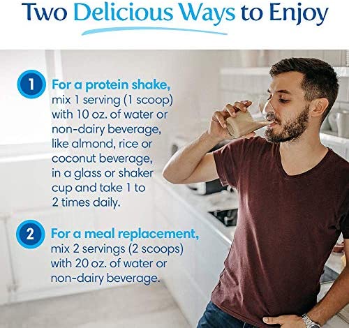 Meal Replacement Shake, Organic | Purely Inspired All-in-One Meal Replacement | Plant Based Protein Powder for Women & Men | Organic Protein Powder | Protein Shake Powder | Chocolate, 1.3 Pounds - Image 4