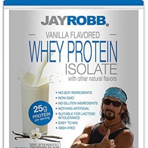 Jay Robb Whey Protein (Vanilla, 1.5 Pound)