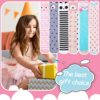 Kids Girls Knee High Socks 6 Pairs Long Boot Fun Animal Pattern Tall Cute Crazy Funny Socks 3-12 Year Old - Image 5