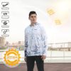 Men's UPF 50+ Sun Protection Hoodie Shirt Long Sleeve SPF Fishing Outdoor UV Hiking Shirts Lightweight - Image 4