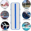 Tuxedo Sailor Inflatable Gymnastics Tumbling Mat Air Tumble Track 10/13ft 4/6in Thickness Air Floor Mat With Electric Air Pump for Gymnastics/Training/Home/Cheerleading/Water/Gym/Yoga - Image 6