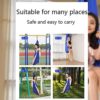 AGGJ Premium Aerial Silks Equipment for with Autism ADHD Aspergers Included Connecting Rope Extension Belt Steel Lock (Color : Green, Size : 150x280cm) - Image 6