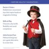 Melissa & Doug Magician Role Play Costume Set - Includes Hat, Cape, Wand, Magic Tricks Frustration-Free Packaging - Image 3