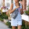 Vera Bradley Recycled Lighten Up Reactive Mini Sling Backpack - Image 4
