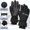 Cevapro Ski Gloves for Kids Winter Warm Gloves Non-Slip Waterproof Snow Gloves Outdoor Sports for Boys Girls - Image 3