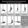 Dasking Heavy Bungee Resistance Band Set Gravity Yoga Bungee Cord Resistance Belt Set 4D Bungee Dance Rope Workout Fitness Home Gym Professional Training Equipment - Image 7