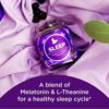 OLLY Sleep Gummy, Occasional Sleep Support, 3 mg Melatonin, L-Theanine, Chamomile, Lemon Balm, Sleep Aid, Blackberry, 50 Count - Image 2