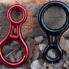 CdyBox 35KN Super 8 Belay Device Titan Figure 8 Descender for Climbing - Image 7