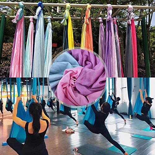 SAIVEN 10m Aerial Silks Equipment - Premium Yoga Swing Set, Aerial Yoga Hammock kit, Yoga Starter Kit, Aerial Dance Equipment(L: 10m x W: 2.8m) - Image 8