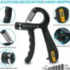 Grip-Strength-Trainer with Counter 2 Pack Adjustable-Resistance 11-132 lbs (5-60kg) Handgrip Exerciser Strengthener Perfect for Muscles Building and Musicians Athletes Hand Rehabilitation Exercising - Image 2