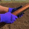 MidWest Gloves & Gear 94BLP03-LX-AZ-6 Max Grip Packs, 3 Pair, Mens Blue, L-XL - Image 3