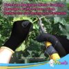 Work Gloves for Men and Women, 8-Pack, Nitrile Coated Safety Gloves Firm Grip - Image 5