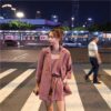 2022 Casual Outfit KoreanThree Piece Sets Small Sling Suit Jacket High Pants Suit - Image 8