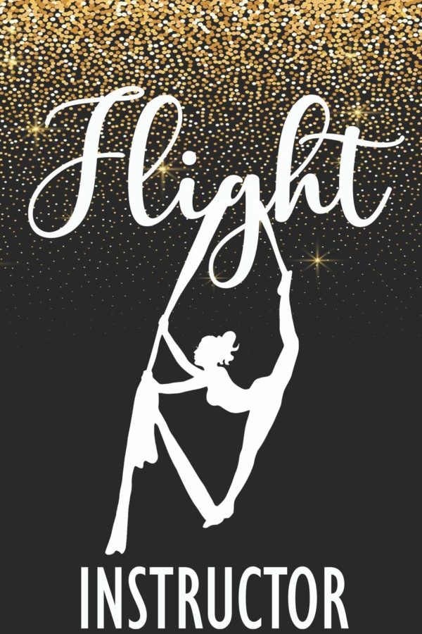 Flight Instructor:: Aerials Notebook Aerialist Practice Writing Diary Ruled Lined Pages Book 120 Pages 6 x 9 Gift for aerial silk aerial hoop and Circus performers
