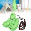 Aerial Yoga Hammock Child Safe Stretch Hammock Breathable Improves Balance 4ft x 10ft for green - Image 2
