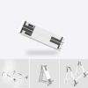 BoxWave Stand and Mount Compatible with Lenovo ThinkPad X1 Yoga (21CD) (Stand and Mount by BoxWave) - Pocket Aluminum Stand 3-in-1, Portable, Multi Angle Viewing Stand - Metallic Silver - Image 2