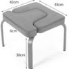 XIANGJI Headstand Bench Yoga Inversion Trainer Yoga Stool Headstand Bench, Pilates Trainer Gym Inversion Equipment Relieve Fatigue and Shape Body Idea for Workout - Image 4