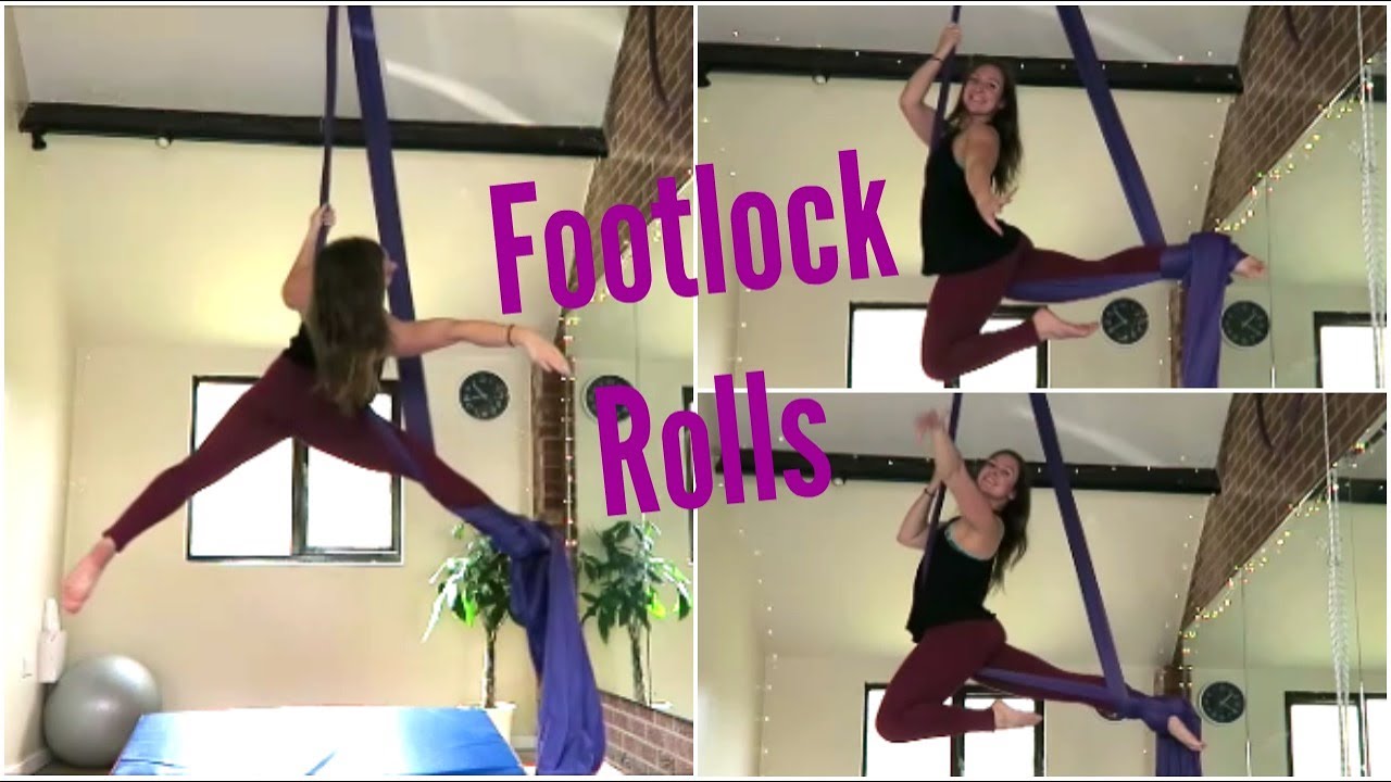 Aerial Silks Footlock Rolls UNIQUE AERIALISTS AerialFitness