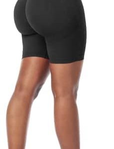 A AGROSTE Butt Lifting Shorts for Women High Waist Scrunch Yoga Biker Shorts Workout Seamless Booty Shorts TIK Tok Leggings