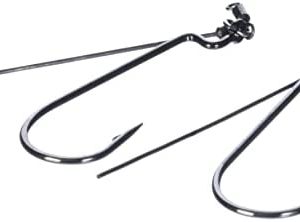 VMC Tokyo Rig Heavy Duty Worm Black Nickel #5/0, Multi, One Size (THDWM#5/0BNPP)