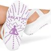 Yoga Socks for Women - Namaste & Breathe with non slip grip, and Cute Yoga Animal Designs - Image 5