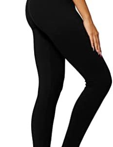 Premium Buttery Soft High Waisted Leggings for Women - Full Length, Capri Length and Shorts - Reg and Plus Size - 5"