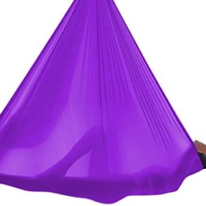 SYN-GUGAI 7m， Yoga Hammock Set, for Inversion Exercise Pilates Gymnastics，for Sensory Integration/Yoga/Outdoor，Indoor (Color : 6)