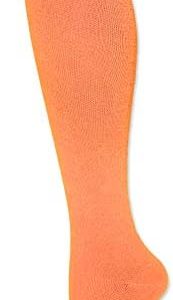Solid Color Knee High Tube Socks with No Stripes