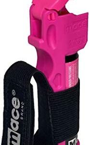 Mace Brand Sport Pepper Spray (Neon Pink), Approx. 4.25" h x 1" w x 1.25" d 18 Grams