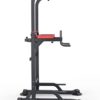 Power Tower Dip Station Workout Pull up for Home Gym Adjustable Height Strength Training Fitness Equipment - Image 8