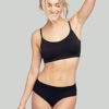Jockey Women's T-Shirts Modern Micro Seamfree Cami Strap Bralette - Image 4
