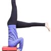 Happibuy Headstand Bench Yoga Inversion Chair Headstand Trainer Stand Yoga Inversion Bench for Relieve Fatigue and Build Up Body (Red) - Image 2