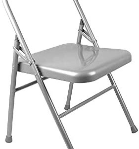 Yoga-Mad Yoga Chair | Reinforced Yoga Chair with Front Bar | Folding and Portable Backless Chair | Support in Yoga Backbends, Restorative Yoga Postures and Refinement of Shoulder Stands