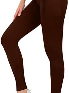 Ribbed Seamless Leggings for Women Cross High Waisted Workout Gym Yoga Pants Tummy Control Tights