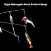 FREGITO 5 Arms Alabama Umbrella Rig Fishing Bass Kit Fishing Lures Bait Rigs for Lures Trout Salmon Freshwater - Image 6