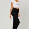 Premium Buttery Soft High Waisted Leggings for Women - Full Length, Capri Length and Shorts - Reg and Plus Size - 5" - Image 4