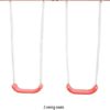 HaoKang Kid's Swing Set with Steel Frame Stand Two Swings for Children Play Outdoor Garden - Image 2