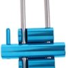 Simhoa Aluminum Long Friction Rack Descender for Climbing Mountaineering Gear, Blue - Image 6