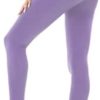 Women's High Waist Leggings Lightweight Tummy Control Yoga Soft Workout Pants for Gym - Image 2