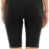 ATHVOTAR Women's High Waisted Biker Shorts with Side Pockets Tummy Control Spandex Shorts - Image 2