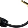 AZOR 9V Pedal Power Supply Adapter 5 Way Daisy Chain Cables with 4 Inch Guitar Patch Cable - Image 8
