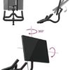 360 Degree Rotation Pivot Screen Swivel Mount for Peloton Exercise Bike - Upgraded Swivel Arm for Screen Adjust Attachment Premium Aluminum Peloton Accessories for Spin Bike (NOT for Peloton Bike+) - Image 7