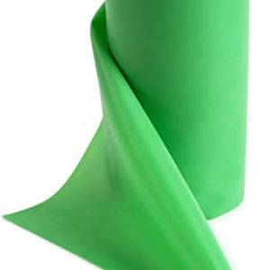 Super Exercise Band USA Latex Free Resistance Bands in 8,16 and 24 Yard Bulk Rolls. iPhone App and E-Book Included. 10 Strengths in Light, Medium or Heavy for Training, Physical Therapy, and Yoga.