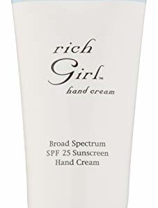 Deborah Lippmann Rich Girl Hand Cream | Moisturizing Hand Lotion with Shea Butter, Avocado and Jojoba Oil | SPF 25 Skin Protection | 3 Ounce (Pack of 1)
