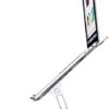 BoxWave Stand and Mount for Lenovo ThinkPad P40 Yoga (Stand and Mount by BoxWave) - Executive VersaView Laptop Stand, Ergonomic Adjustable Metallic Laptop Stand - Metallic Silver - Image 7