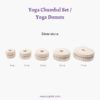 Yogikuti Yoga Chambal Set Of 10pcs, Pune Chumbals set, Iyengar Yoga, Yoga donuts, Yoga props - Image 7
