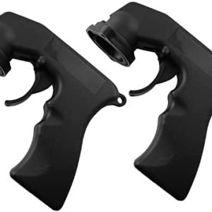 Can Spray Handle LQ Industrial 2PCS Black Instant Aerosol Spray Triggers Spray Adapter for Painting Spray Grip