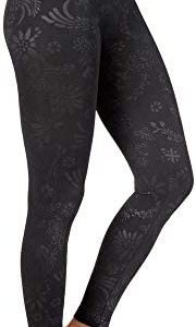 MUK LUKS Women's 1-Pair Embossed Leggings