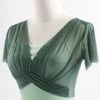 Daydance Green Dance Leotards for Women, Teen Girls, Lyrical Ballet Bodysuit with Adjustable Straps - Image 4